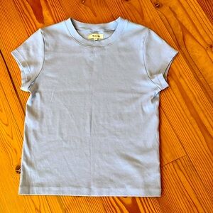 Madewell ribbed short sleeve tee